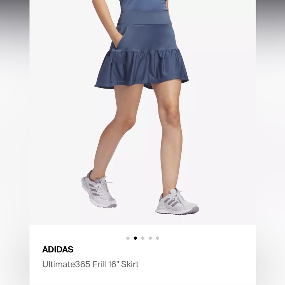 Adidas Navy Frill Skirt